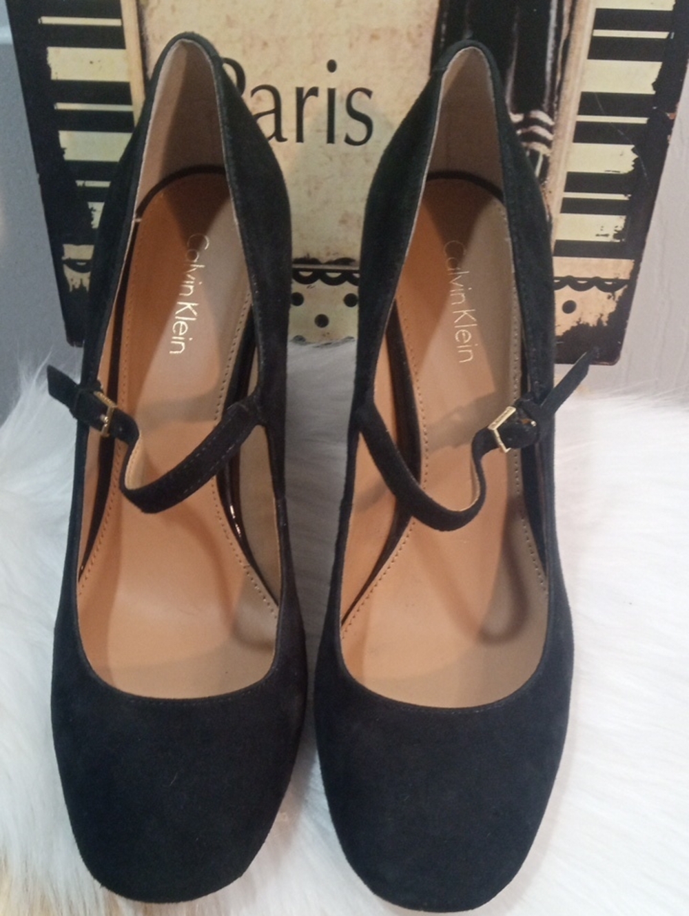 CALVIN KLEIN CASSIAN BLOCK HEELS - Picture 3 of 11